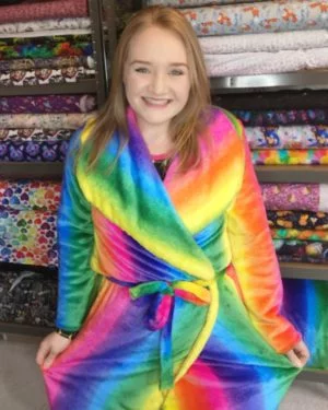 Rainbow Floof Cuddle Fleece £13pm