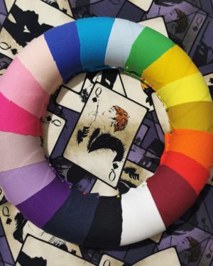 Queen Card Cotton Lycra French Terry £16.50 pm