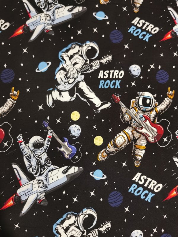 Astro Rock Cotton Lycra French Terry £16.50 pm 4