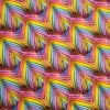 Rainbow Feather Cotton Lycra French Terry £16.50 pm - Image 4