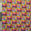 Rainbow Feather Cotton Lycra French Terry £16.50 pm - Image 3