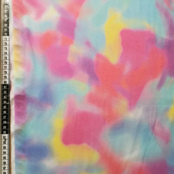 Tie Dye Pastel Cotton Lycra Jersey £16.50 pm 5