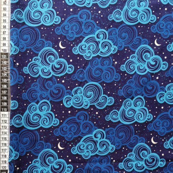 Cloud Cotton Lycra Jersey Fabric £16.50 pm 7