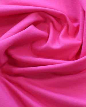 Bright Pink Organic Solid French Terry £13 pm