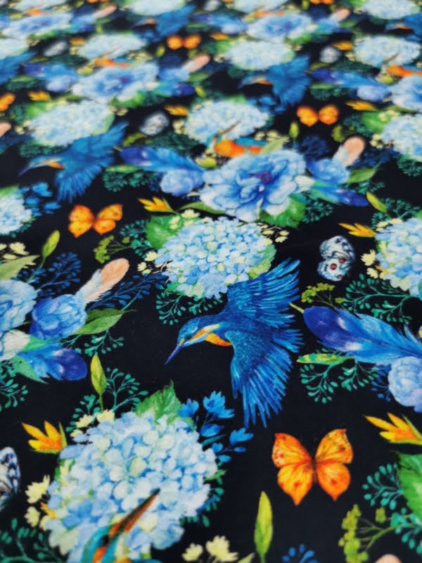 Blue Bird Floral Kingfisher Jersey £16.50pm (with wholesale pricing) 4