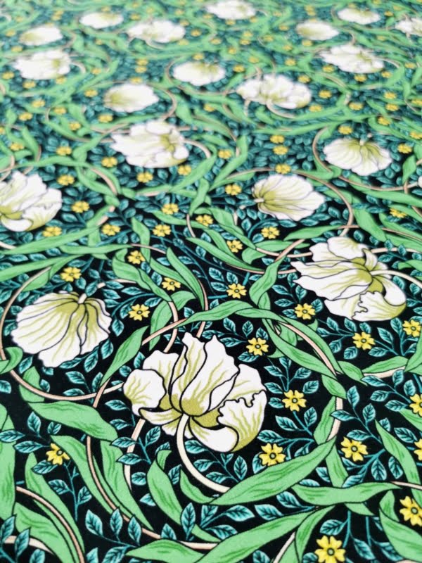 William Morris Art Bamboo Jersey Fabric £16.50pm (With Wholesale Pricing) 12