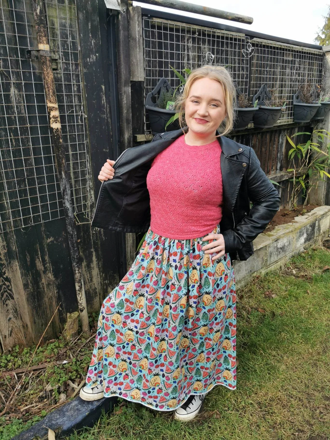 Fruity Rainbow Cotton Lycra Jersey Fabric £16.50pm (with wholesale pricing) - Image 13