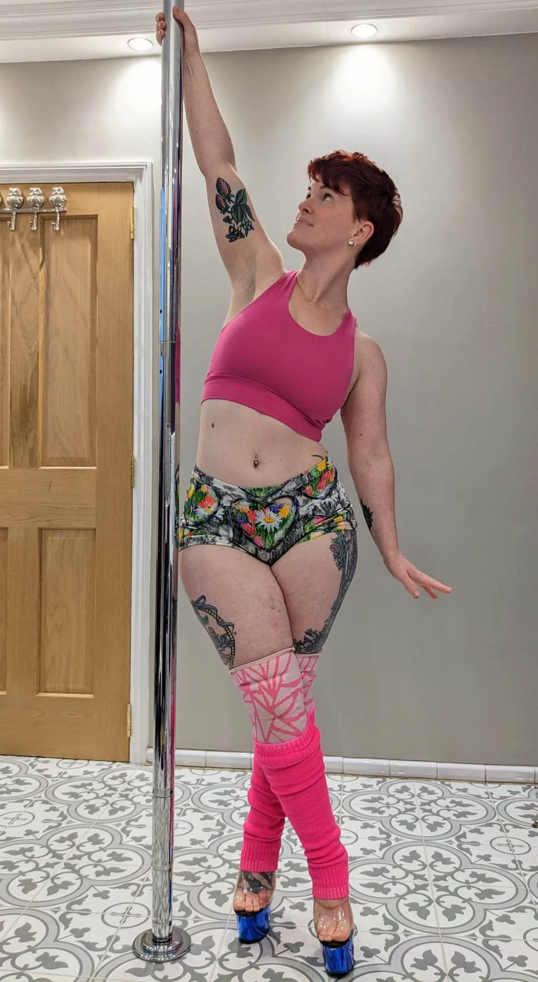 Floral Hearts Valentines Cotton Lycra Jersey Stretch Fabric £16.50 pm - Image 11