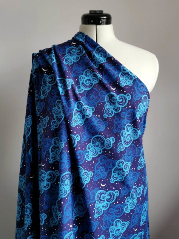 Cloud Cotton Lycra Jersey Fabric £16.50 pm 5