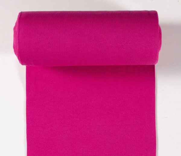 Fuchsia Pink Ribbing Cuffs and Waistband Fabric £10 pm 4