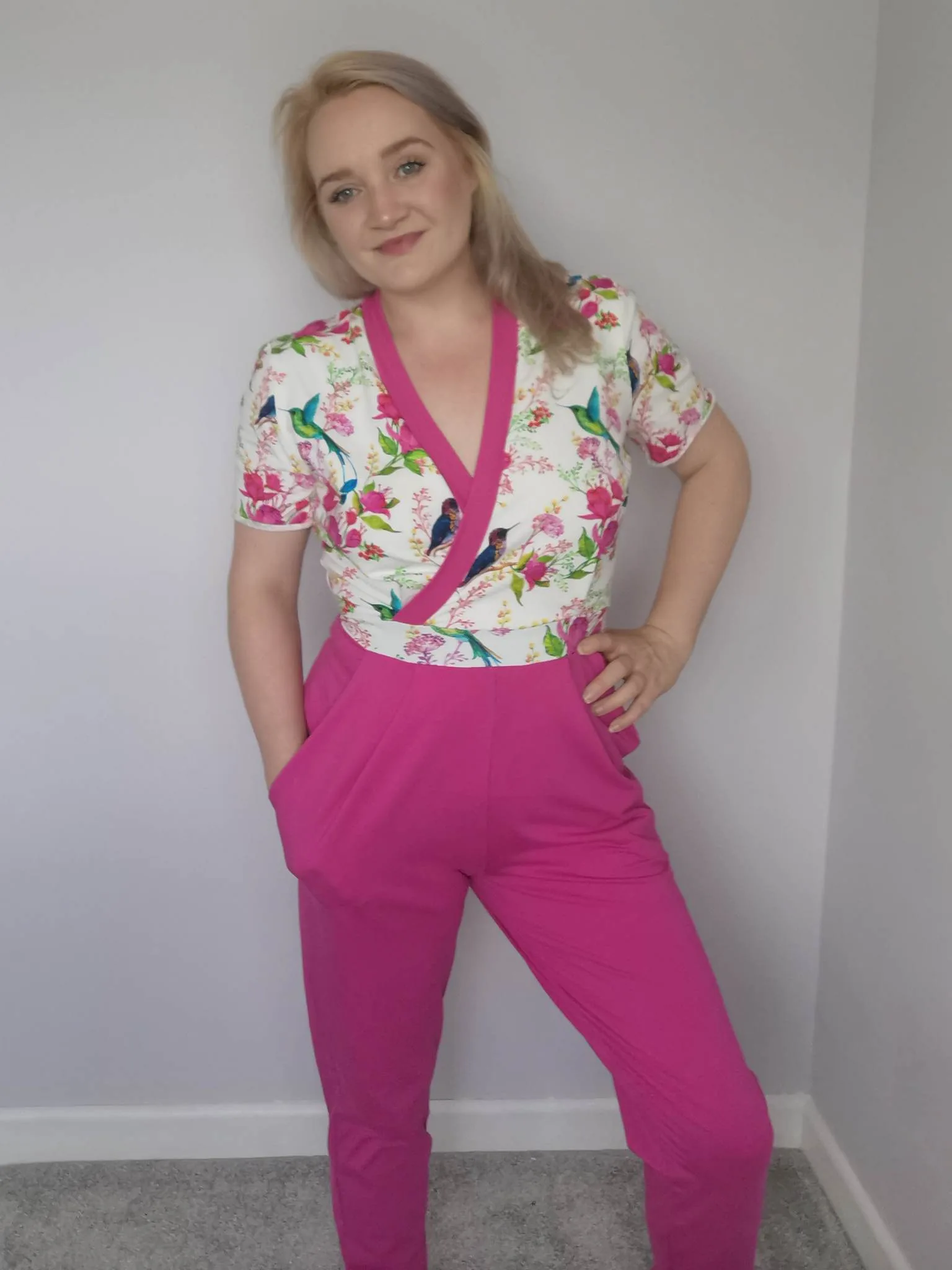 Pink Floral Hummingbird Jersey £16.50pm (with wholesale pricing) - Image 10