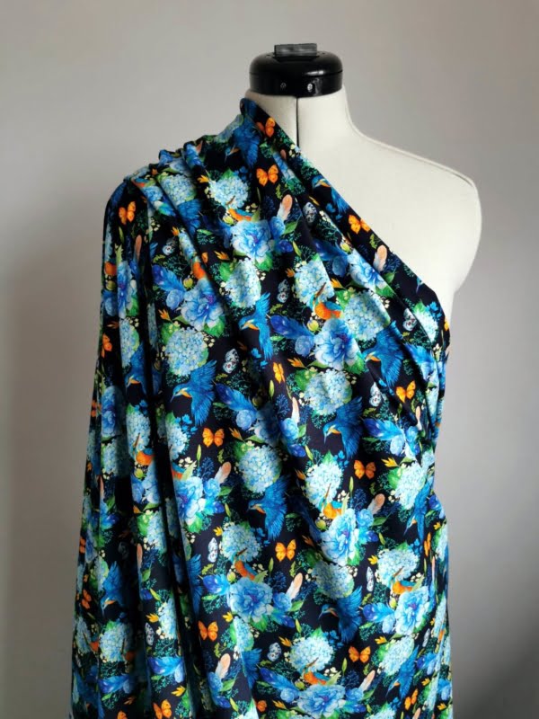 Blue Bird Floral Kingfisher Jersey £16.50pm (with wholesale pricing) 7