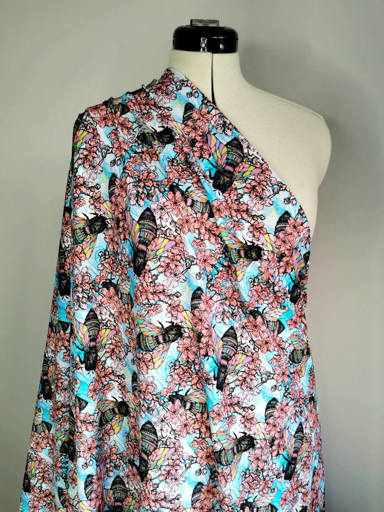 Blossom Bees Floral Cotton Lycra Jersey £16.50 pm (with wholesale pricing) - Image 20
