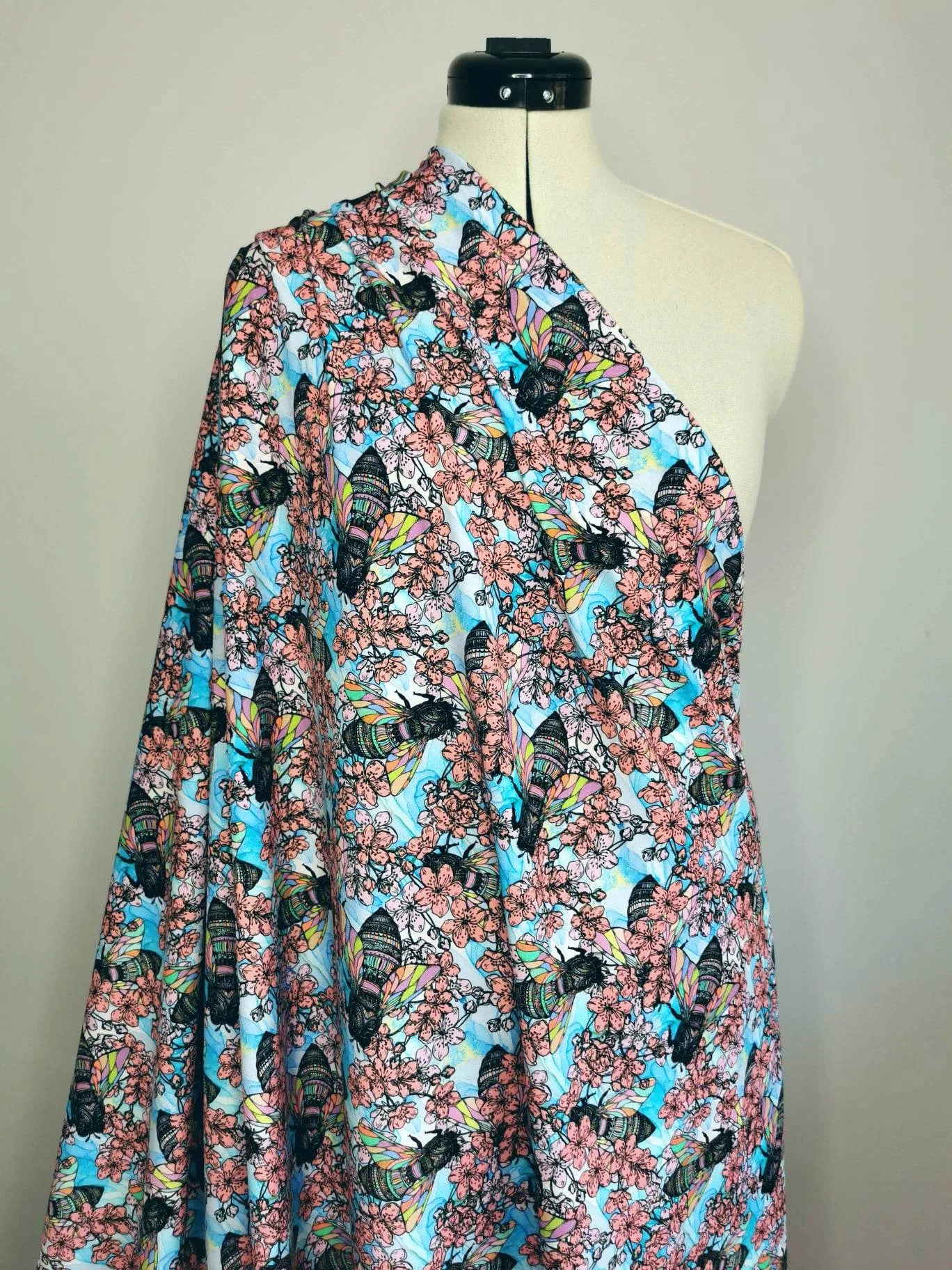 Blossom Bees Floral Cotton Lycra Jersey £16.50 pm (with wholesale pricing) - Image 21