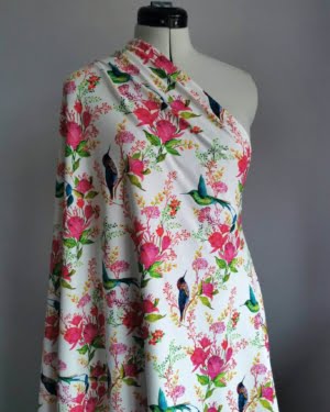 Pink Floral Hummingbird Jersey £16.50pm (with wholesale pricing)