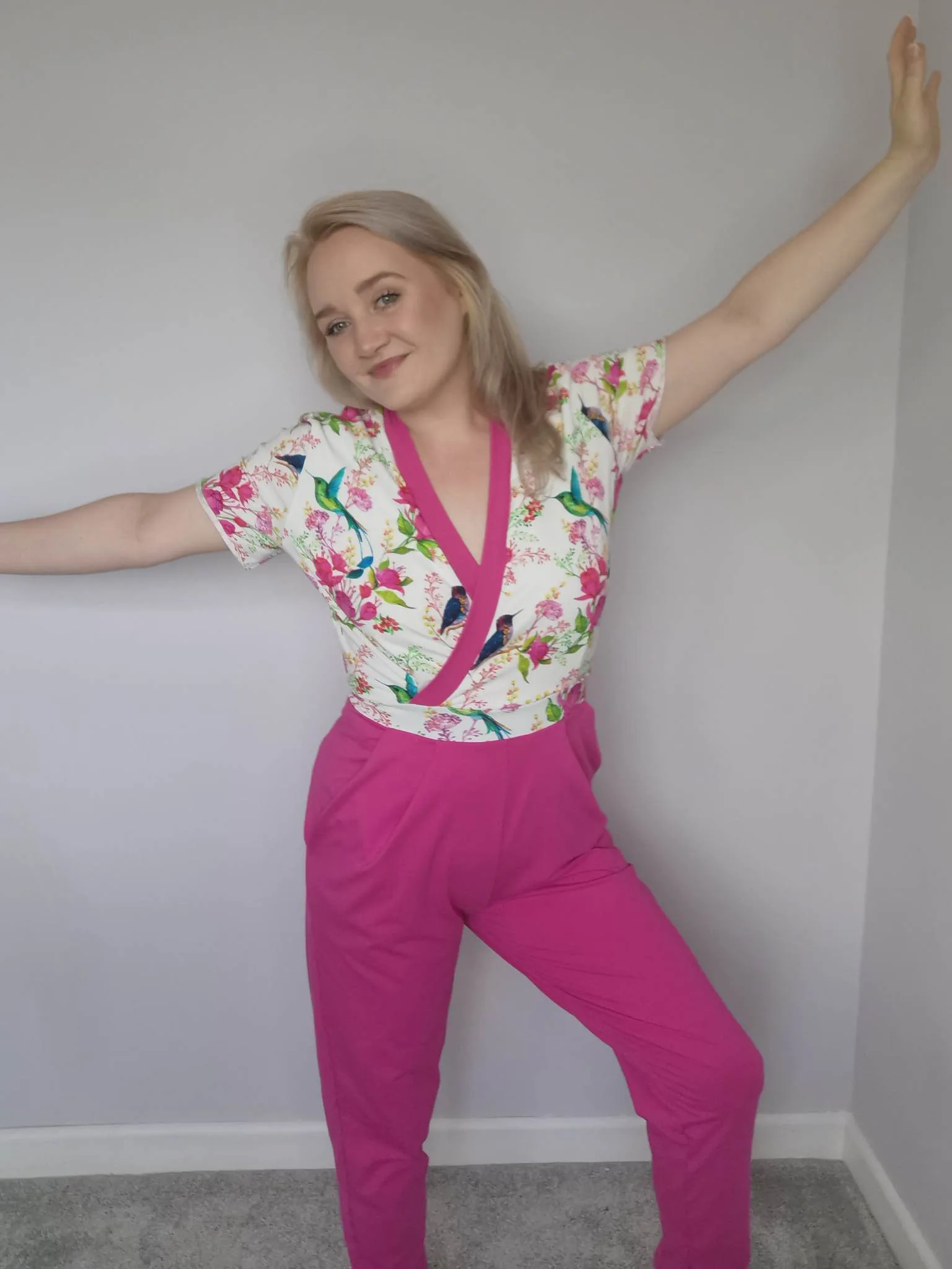 Pink Floral Hummingbird Jersey £16.50pm (with wholesale pricing) - Image 11