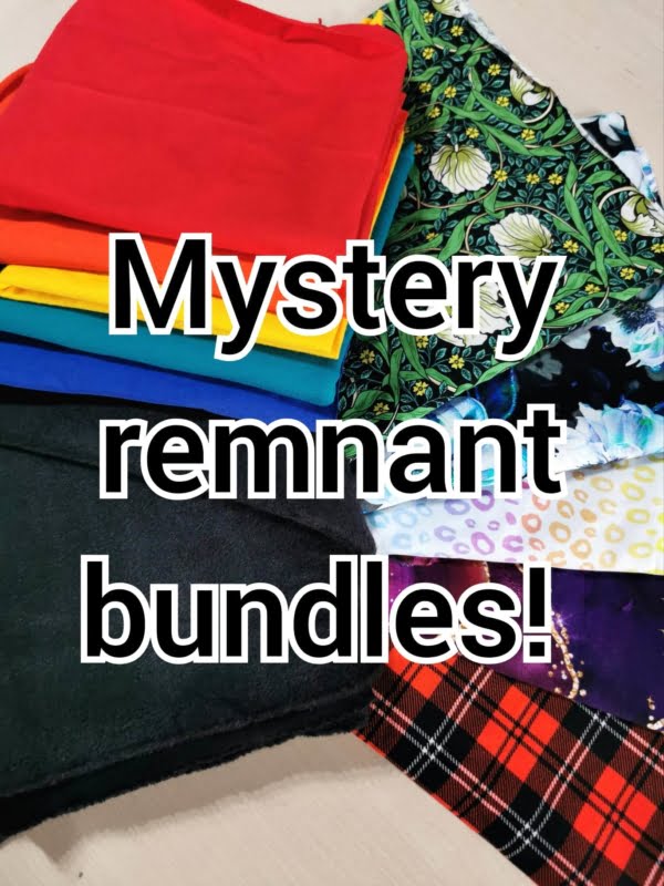 Mystery Remnant Bargain Fabric Bundle 4