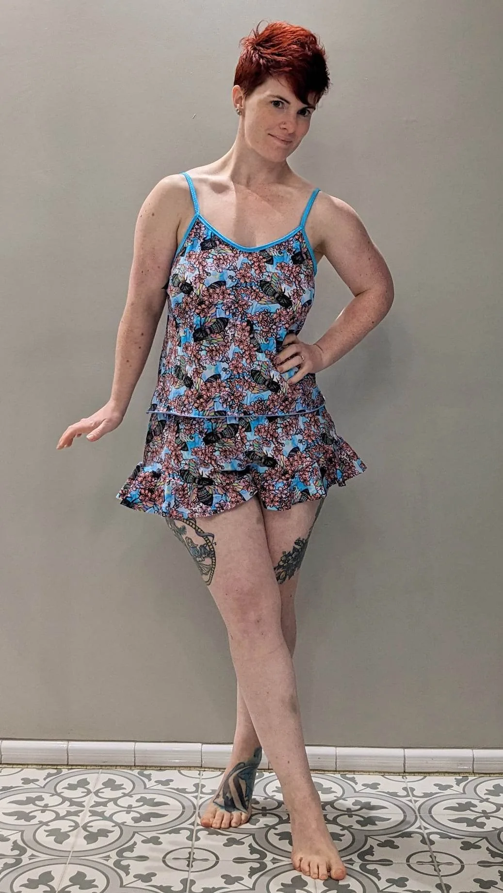 Blossom Bees Floral Cotton Lycra Jersey £16.50 pm (with wholesale pricing) - Image 17