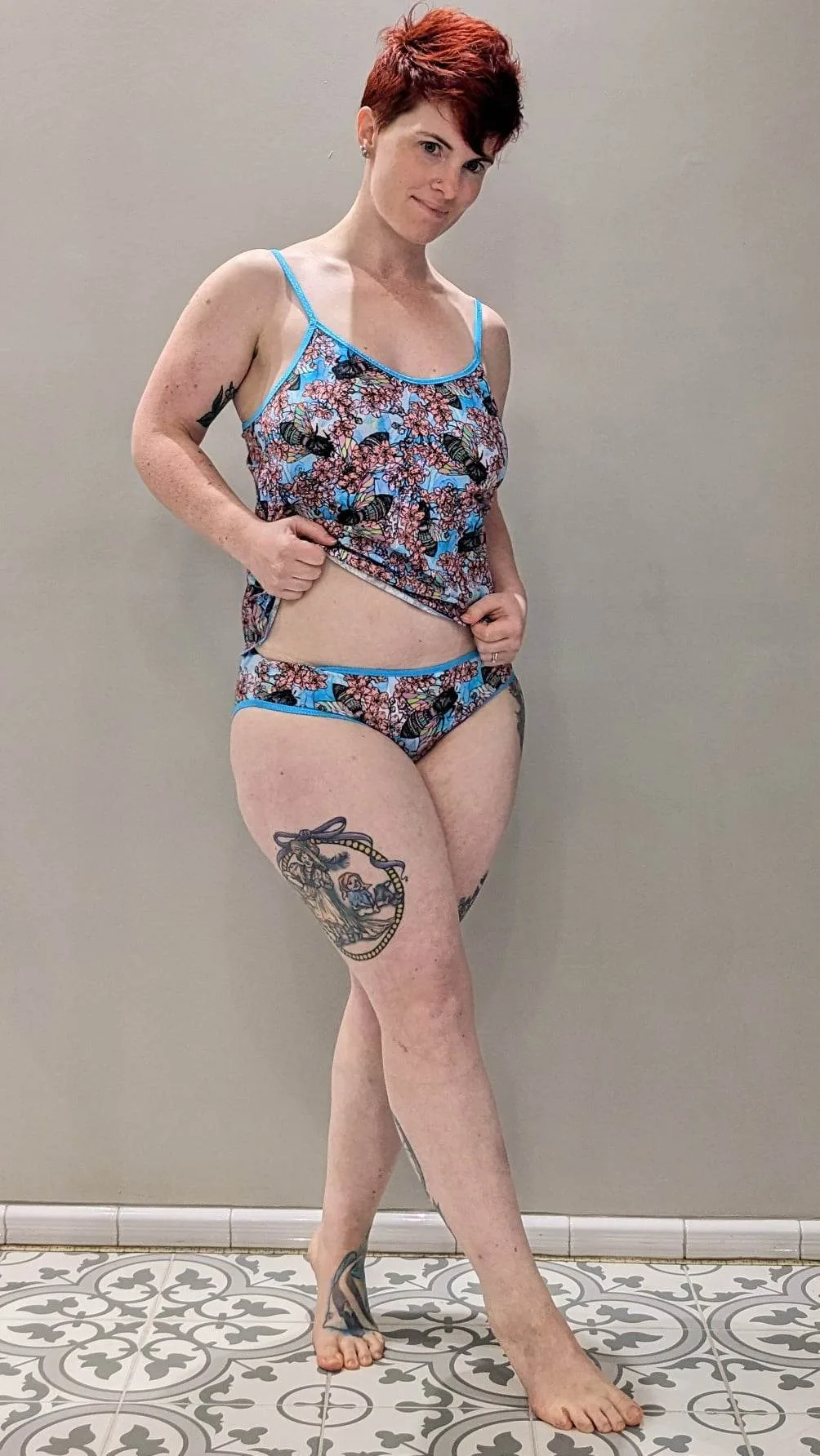 Blossom Bees Floral Cotton Lycra Jersey £16.50 pm (with wholesale pricing) - Image 18