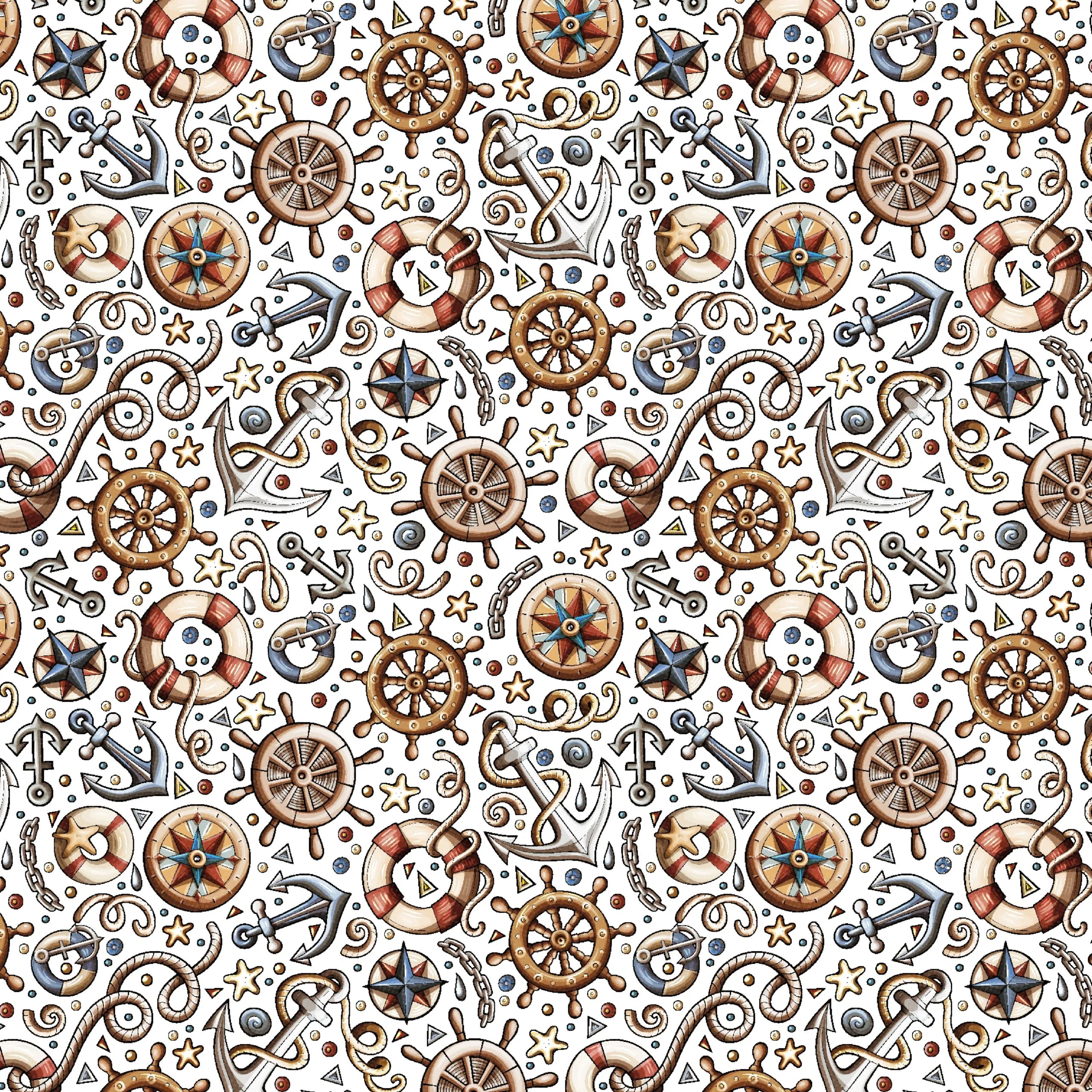 Go Sailing French Terry Stretch Fabric £15pm - Image 5