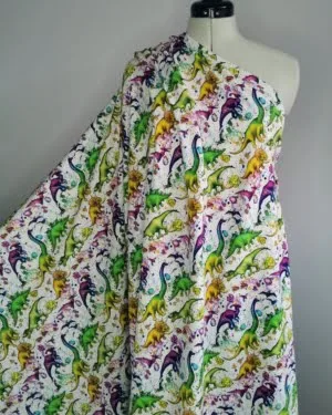 White Rainbow Dinosaur Jersey £16.50pm (With Wholesale Pricing)