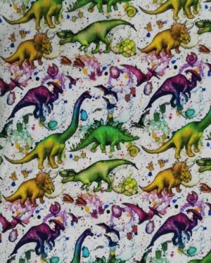 White Rainbow Dinosaur Jersey £16.50pm (With Wholesale Pricing)