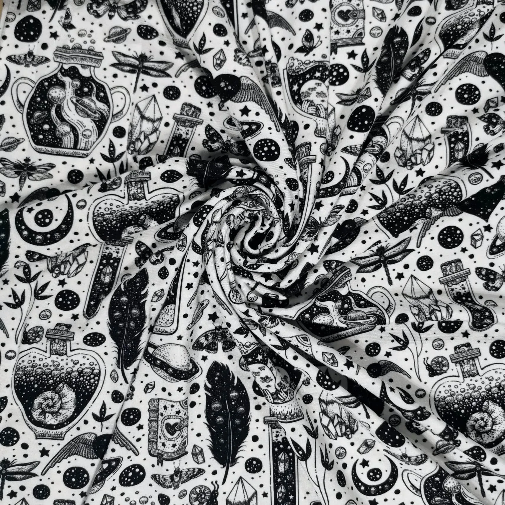 Witchy Potions Bamboo Jersey £16.50pm (With Wholesale Pricing) - Image 17