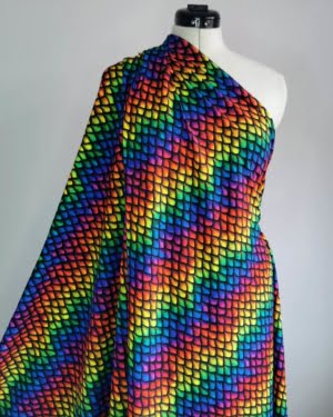 Rainbow Dragon Scale Jersey £16.50pm (With Wholesale Pricing)