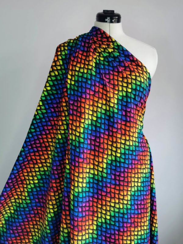 Rainbow Dragon Scale Jersey £16.50pm (With Wholesale Pricing) 5