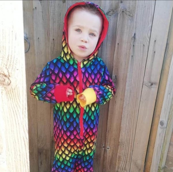 Rainbow Dragon Scale Jersey £16.50pm (With Wholesale Pricing) 8