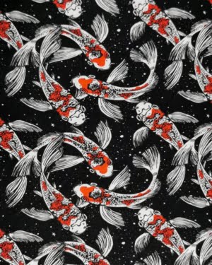 Koi Fish Bamboo Jersey £16.50pm (With Wholesale Pricing)