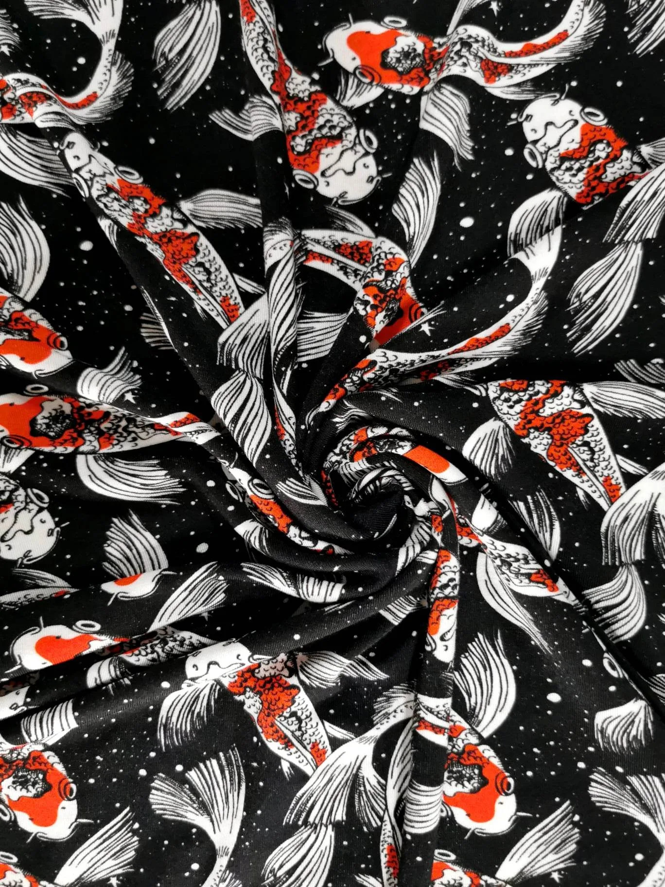 Koi Fish Bamboo Jersey £16.50pm (With Wholesale Pricing) - Image 10