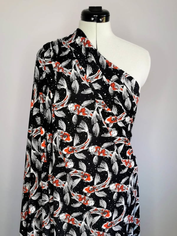 Koi Fish Bamboo Jersey £16.50pm (With Wholesale Pricing) 15