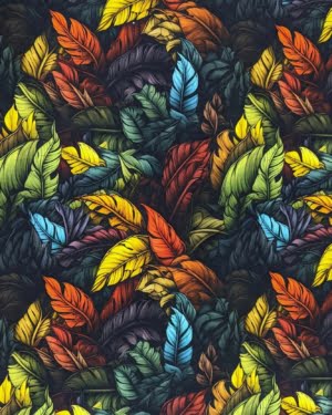 Leaf French Terry Fabric £16.50pm