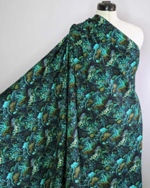 Green Forest French Terry Fabric £16.50pm