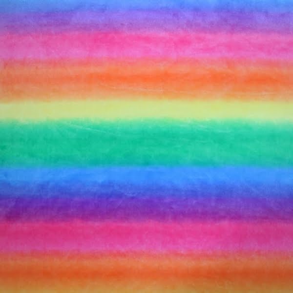 Rainbow Floof Cuddle Fleece