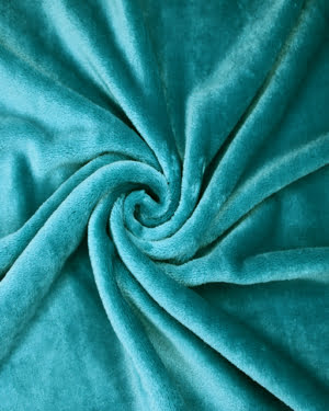 Teal Green Blue Cuddle Fleece