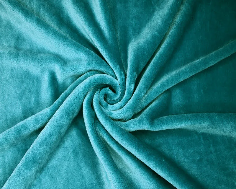 Teal Green Blue Cuddle Fleece