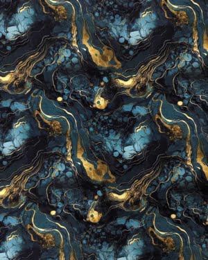 Cotton Lycra Jersey Fabric Gilded Marble £16.50pm