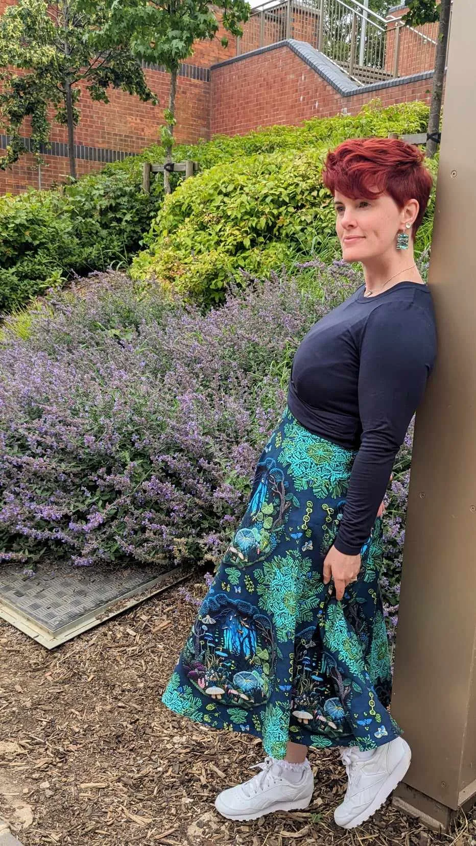 Enchanted Forest Embroidery Jersey Fabric £16.50pm - Image 5