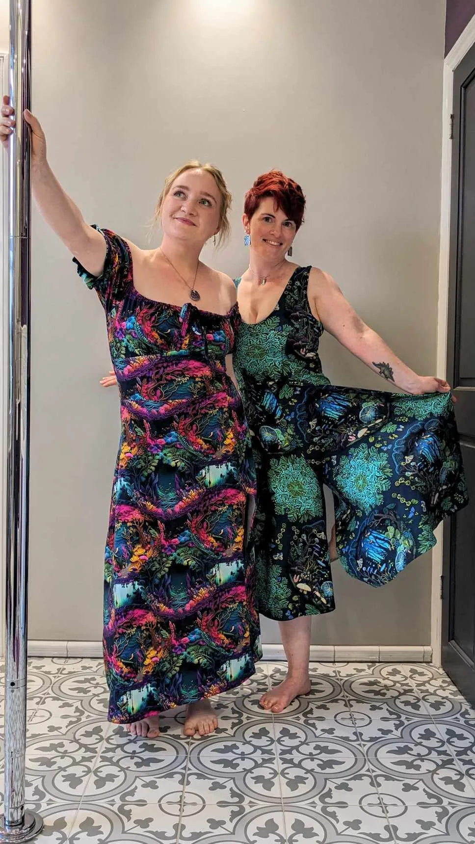 Enchanted Forest Embroidery Jersey Fabric £16.50pm - Image 3