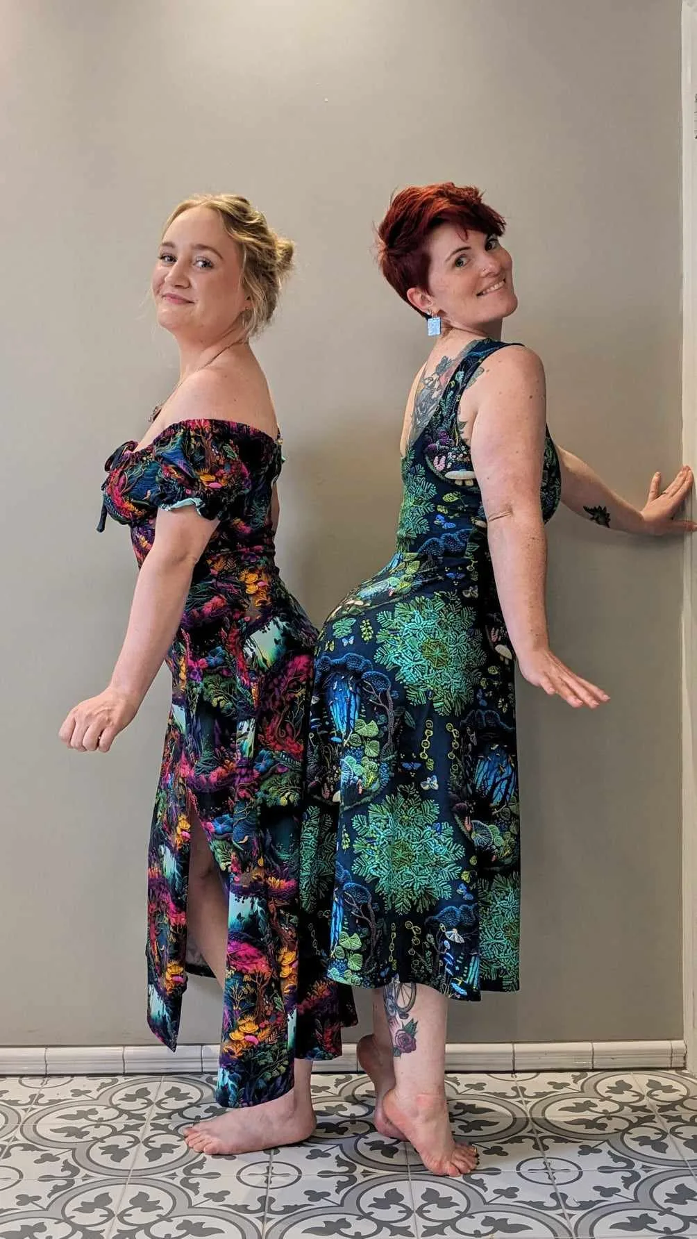 Enchanted Forest Embroidery Jersey Fabric £16.50pm - Image 7