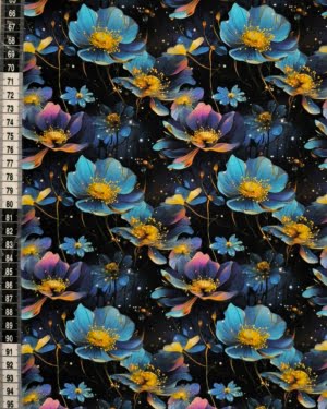 Firefly Floral Jersey Fabric £16.50pm