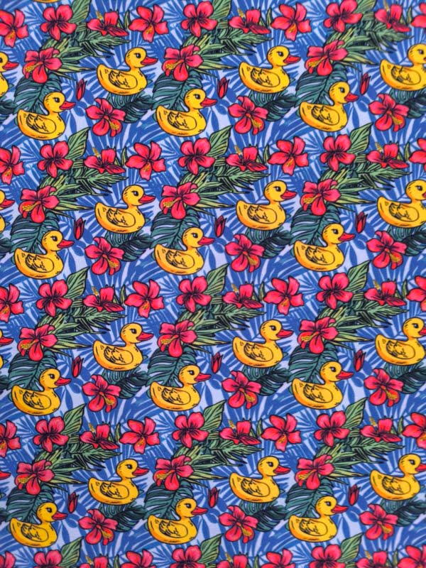 Hawaiian Duck Jersey Fabric £16.50pm 7