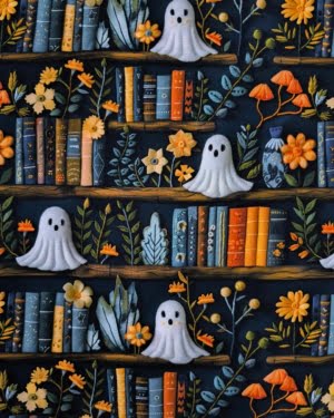 Boo Book French Terry Fabric £18pm