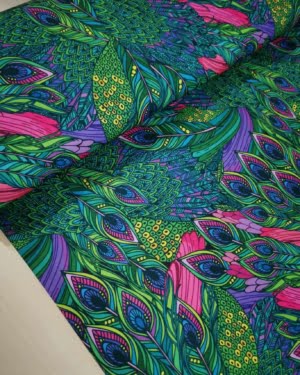 Peacock Swim Fabric £16pm