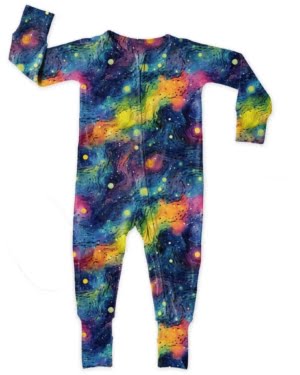 PREORDER Rainbow Galaxy French Terry Fabric Due September 2024 £18pm