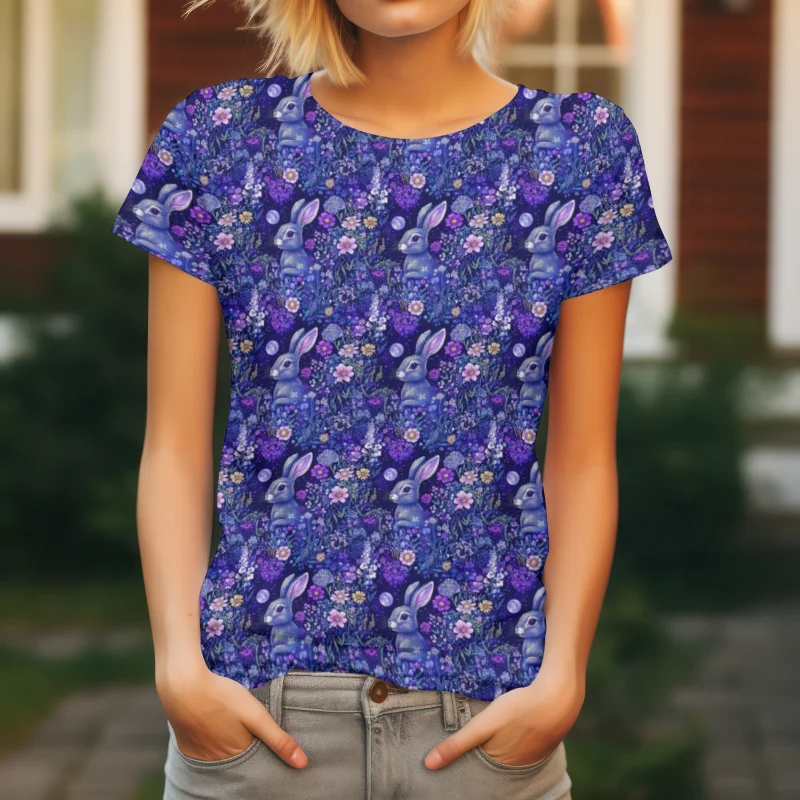 Moonlight Bunny Jersey Fabric £16.50pm 6 Moonlight Bunny Jersey Fabric £16.50pm - Image 3