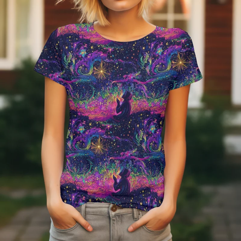 Psychedelic Dream Jersey Fabric £16.50pm 6 Psychedelic Dream Jersey Fabric £16.50pm - Image 3