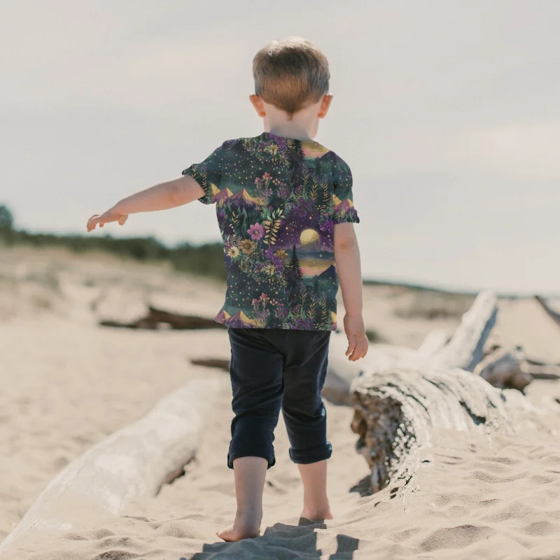 Purple Moon French Terry Fabric £18pm - Image 4